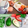 KPYTO Breakfast Boards Set of 4 25 x 15 cm