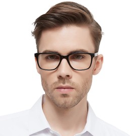 WEMOOTANTS High Magnification Power Reading Glasses 400 Block Blue Light Readers for Men 1.0 1.25 1.5 2.0 2.25 2.5 2.75 3.0 3.5 4.0 (Black 4.00)