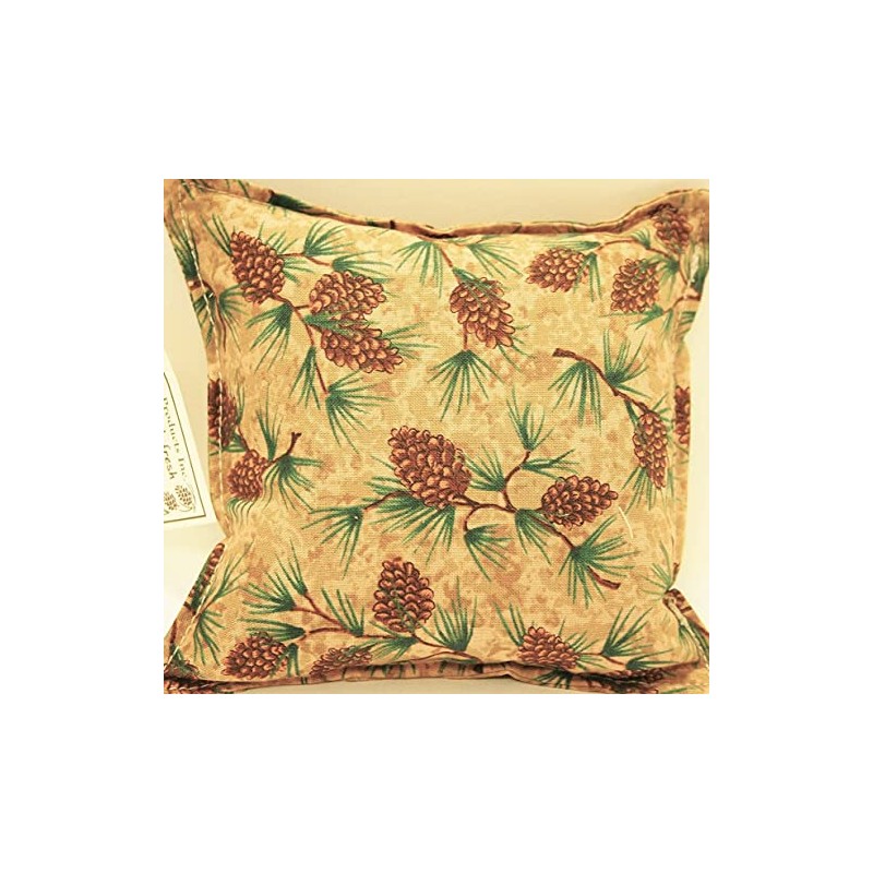 Pinecone Balsam Fir Filled Pillow Paine's Sachet Potpourri Fragrance 6"