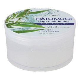 Kumano Oil Dib Hatomugi Hydro Moisture Gel, 10.6 oz (300 g), All-in-One Gel