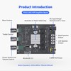 ZK-502T Bluetooth Amplifier Board with Treble and Bass Control 2.0