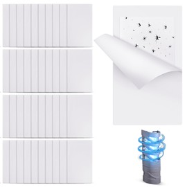 Qualirey 40 Pack Replacement Fly Glue Boards, Compatible with Gardner FlyWeb Fly Classic and Plus Light Trap, Sticky Cards Fly Traps for Indoors, Trap Fruit Flies, Mosquitoes, Gnats