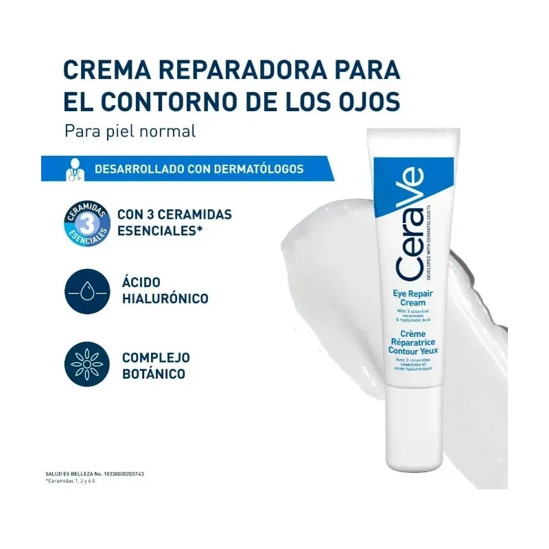 Crema Ojos Cerave Anti-ojeras Y Bolsas 14ml-2pcs Momento de aplicación