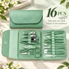 16-Piece Manicure Pedicure Kit for Nail Care – Stainless Steel