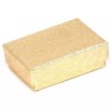 FindingKing 36 Gold Charm Cotton Boxes Bow Gift Box Display