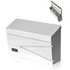 Ydocabinit Wall Mount Mailbox, Large Capacity Mailbox for House, Visibility