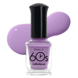 With Shan 60 Second Nail Polish, M044 Orchid, 9ml, 1 ea / 위드샨 60초 매니큐어, M044오치드, 9ml, 1개