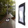 LT Easiyl Hot Tent Stove Jack Hole Tent Fireproof Cloth