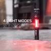 Nebo Slyde Plus Flashlight 300 Lumens 4 Light Modes Red