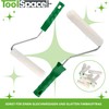 ToolSpace 10 x Velour Paint Rollers, 15 cm, Paint Roller,