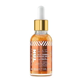 Skinny Tan Tan & Tone Wonder Tanning Drops - Streak Free Gradual Fake Tan, Buildable Fake Tan with Youth Boosting Q10 & Vitamin E, Vegan & Cruelty Free Skincare - 30ml