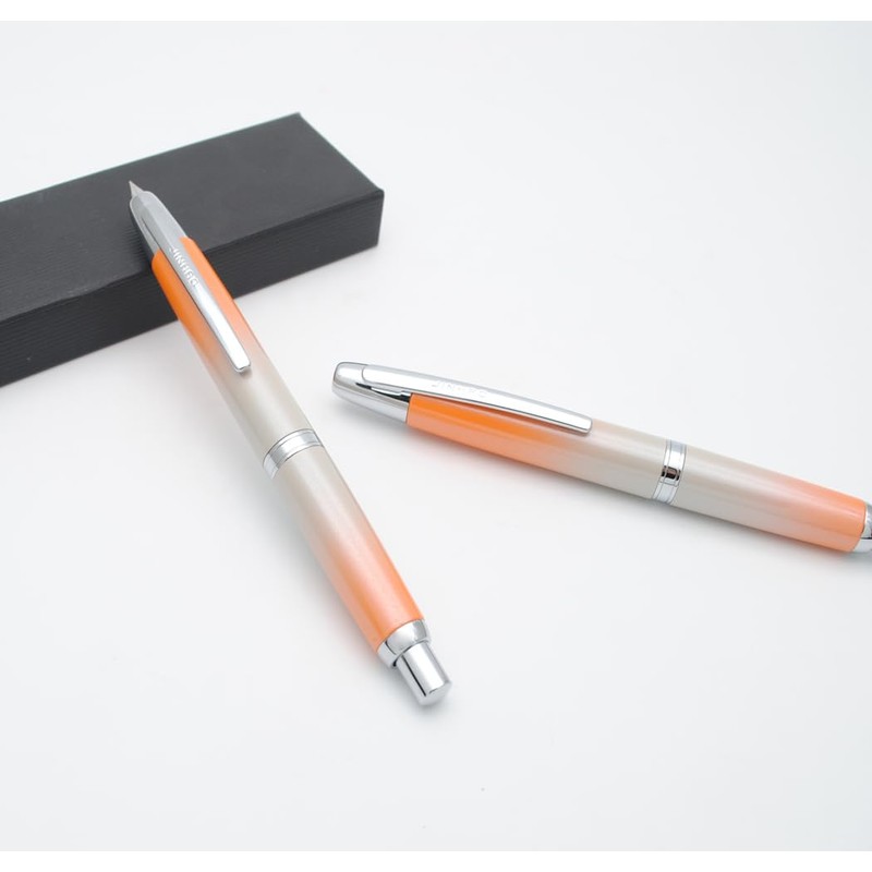JINHAO 10 Press Fountain Pen Retractable Metal Pen with Ink