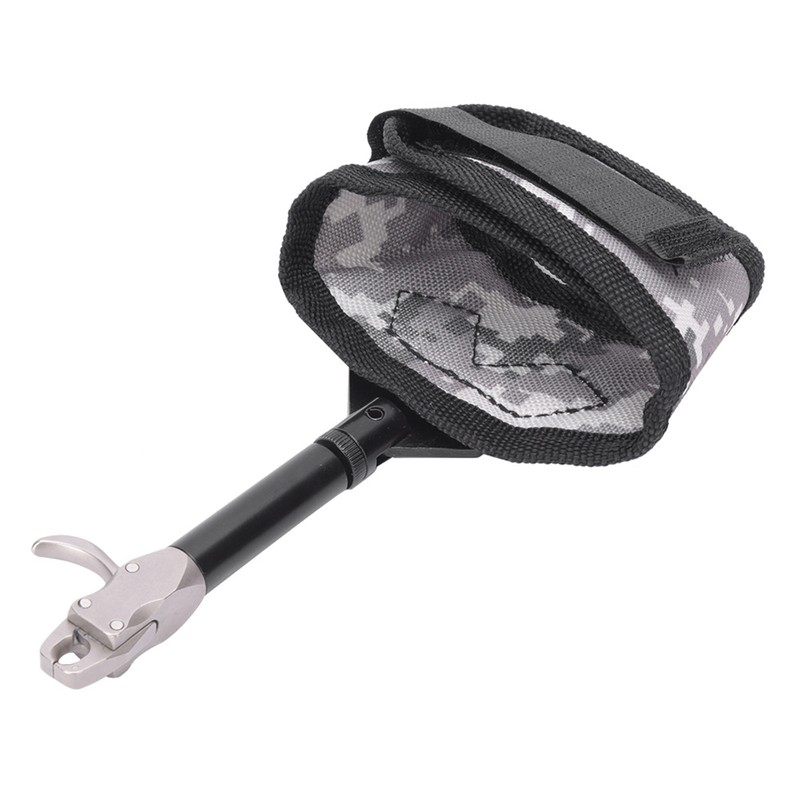 Canvas Wrist Strap Compound Bow Release Aid Tool Hunting Arrow