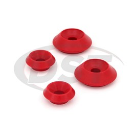 Pro-thane Shock Tower For Volkswagen Rabbit Convertible 1980-1984 Rear Red | | 22-901