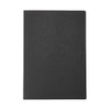 Muji NAA42A8S Premium Paper Flat Notebook Black A5 Horizontal Ruled