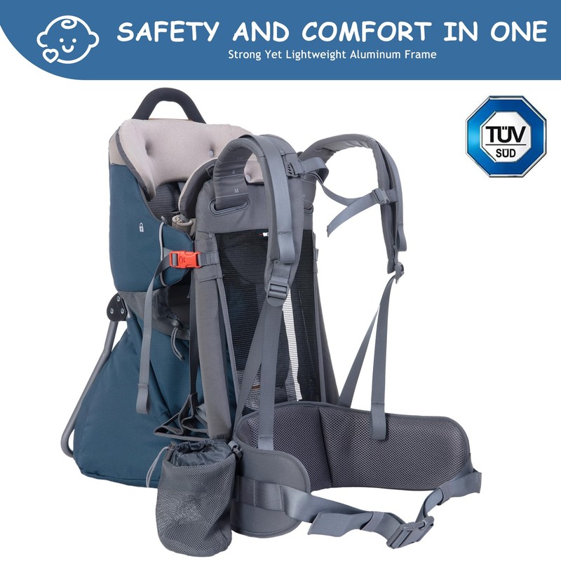 WIPHA Hiking Baby Carrier Backpack, Lightweight Child Carrier, Breathable Mesh