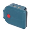 Battery Power Adapter Power Tool 2 USB LED Mobile Lights