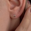 925 silver ball earrings 1.5mm 2mm 2.5mm 3mm 4mm silver