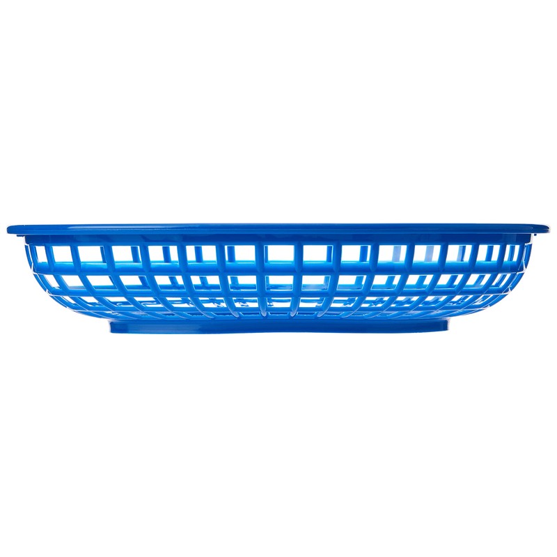 TableCraft DS30121 Classic Oval Food Basket Blue 24x15x5cm | American