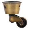 BQLZR Vintage Round Cup Casters for 32mm Dia Legs 360