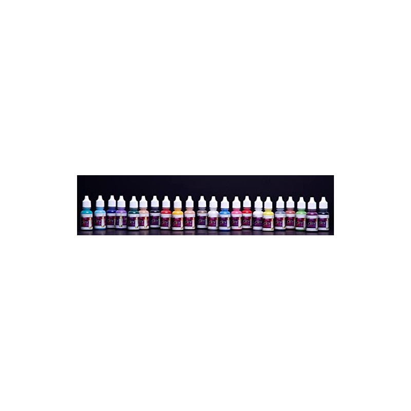 CITY NAILS - Kit 22 Pinturas Acrílicas Para Mano Alzada,