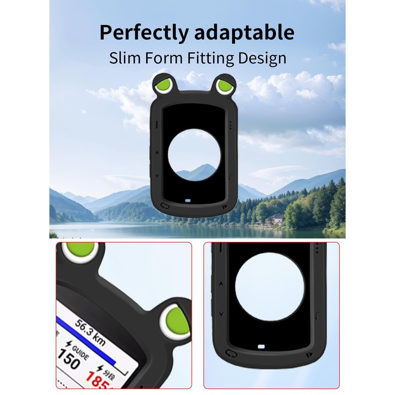 Case for Garmin Edge 840 GPS Cycling Computer,Soft Protective,BOVUGAC Silicone