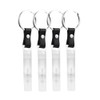 SHEEAST Mini Spray Bottle with Keychain 4pcs Mini Empty Refillable