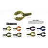 Yum Lures YCCK206 Craw Chunk Fishing Bait, Crawdad, 2.75"