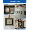 Tissting 6 Way Bus Bar, 63A 230-415V Copper PVC Insulated