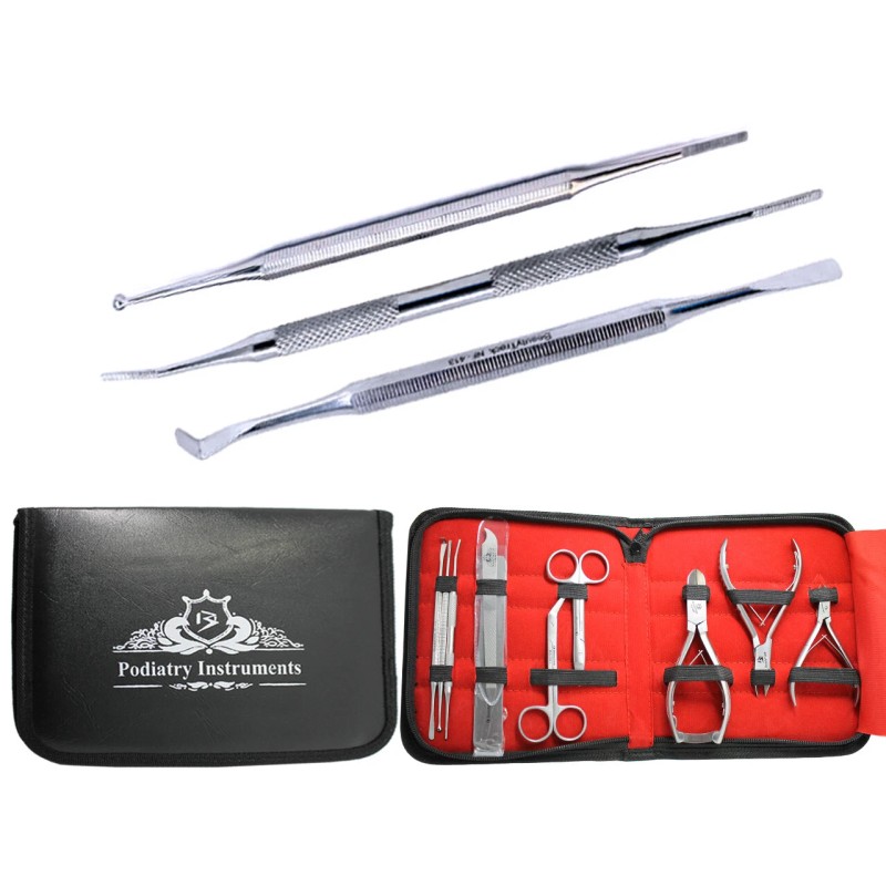 Kit profesional de limas de uñas para cortador de uñas