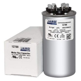 Jard 12788-45 + 5 uF MFD x 440 VAC Replaces Genteq ROund Dual Capacitor # C4455R / 27L889