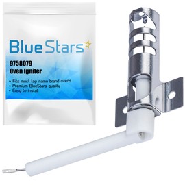 Ultra Durable 9758079 Range Spark Igniter Replacement Part by BlueStars - Exact Fit for Whirlpool & Maytag Ranges - Replaces AP6013984 WP9758079 WP9758079VP
