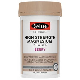 Swisse Buy Swisse Ultiboost High Strength Magnesium Berry Powder 180g Online | Chempro Chemists