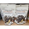 Trader Joe Slightly Coated Dark Chocolate Almonds 10oz 283g (Two