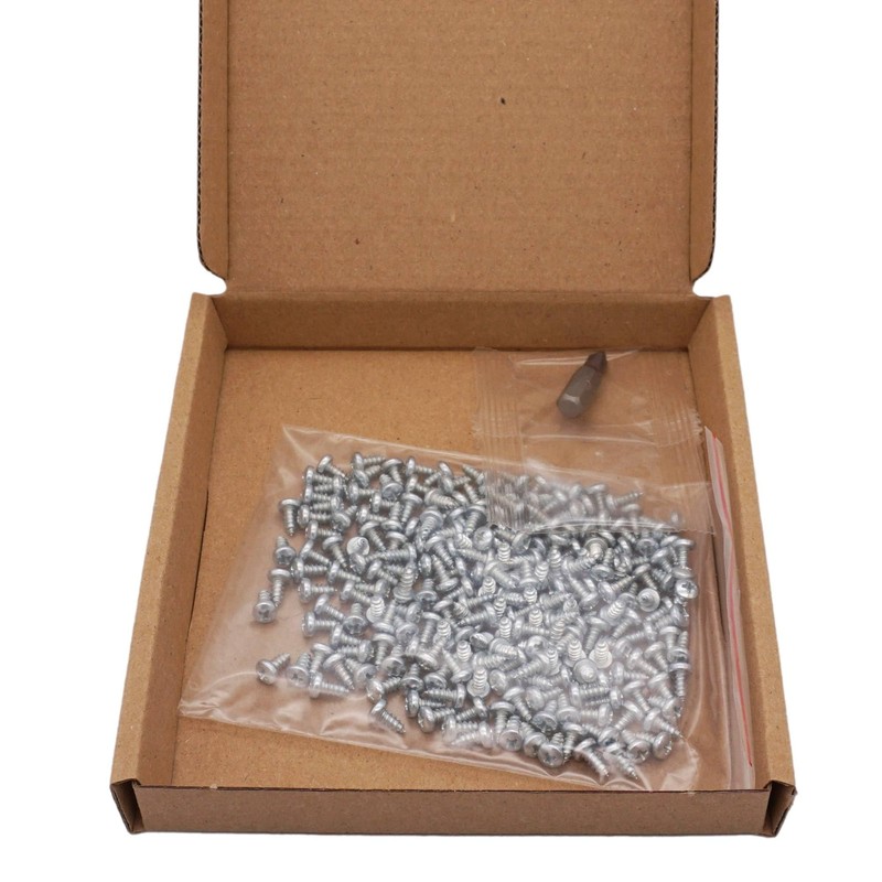 SKIR'CO (Pack of 200) Zinc Plated Steel 2.9 x 6.5mm
