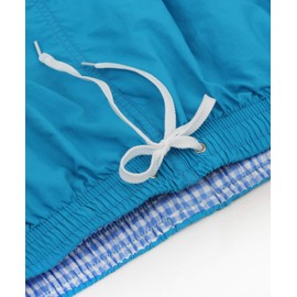 Mount Swiss Men's / Boys’ Swimming Trunks with Sun Protection, Stylish Modern Shorts for Swimming / Leisure / Water Sports / Beach, in Bright Colours, Sizes S - 6XL, orange, l