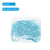 MECCANIXITY 50 Pieces Metal Paper Clip Drop-Shaped with Box 1.3