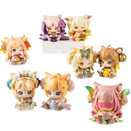 BEEMAI Moni cat Kitten Office Series Blind Box 8-Box Set (Contains 8 Figures No Repeat), Cute Figures Collectibles