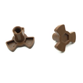 2 PCS Microwave Oven Turntable Coupler Y-Shaped Shaft Holder Glass Tray Guide Support with Port for 2.4cm Height Roller(Color Random)