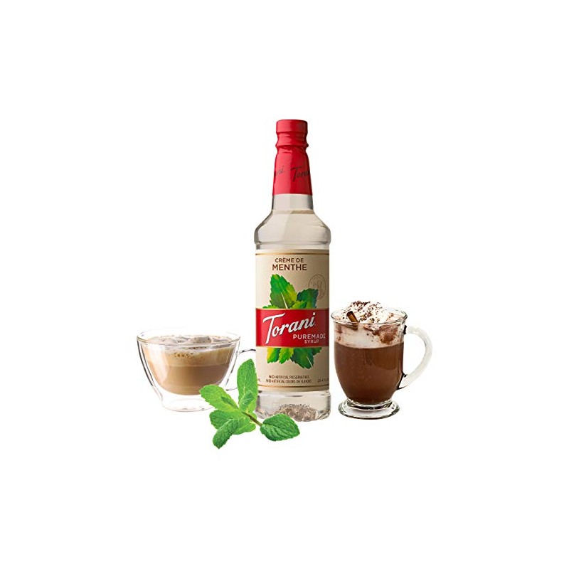 Torani Puremade Syrup, Crème de Menthe, 25.4 Ounces