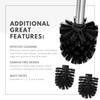 Toilet Brush Replacement Heads for ToiletTree Product Brushes (3)