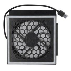 Cooling Fan LED 7 Light Modes 3 Speed USB3.0 USB2.0 Extension Interface Side Cooler Fan for Series S