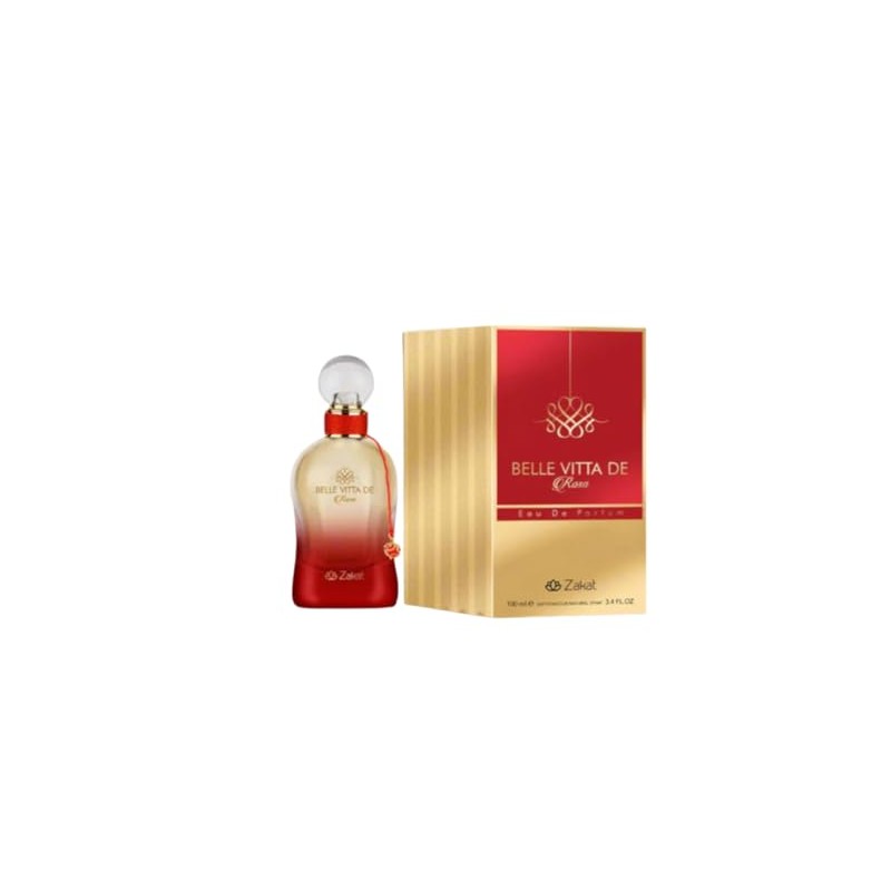 Zakat Belle vitta de rosa eau de parfum 3.4FLOZ/100ML