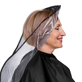 Hair Funnel for Washing Hair for Elderly – Shampoo Cape with Waterproof PVC Build 22.5"x9.5" for Upright Sink Washing & No-Rinse Care – Shampoo Caps no Rinse for Gentle Bedridden Support & Home Use