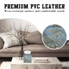 OHEGBXE Tissue Box Holder Blossoming Almond Tree Square Leather Tissue