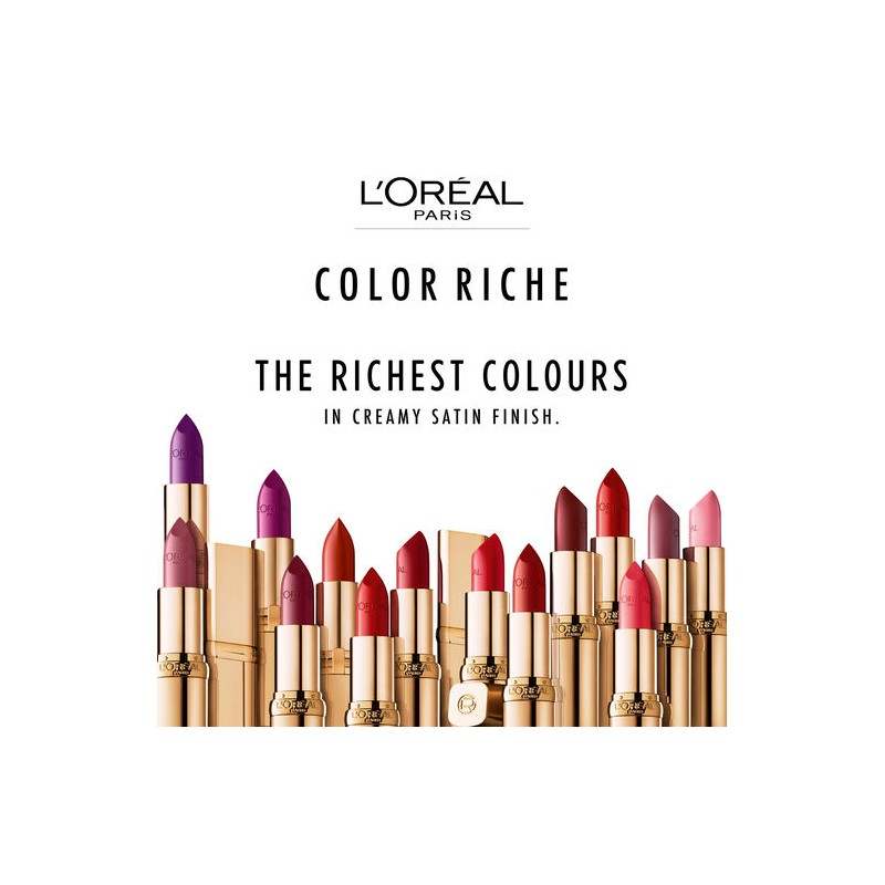L'Oreal Color Riche Satin Lipstick 297 Red Passion