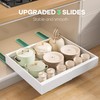 Seinloes 2 Pack Pull out Cabinet Organizer 21"Deep With Raising