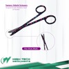 Nurse Bandage Scissors 5.5" + Suture Stitch Scissors 4.5" Set