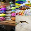 wLure 10 Blank Unpainted Deep Diver Crankbait Fishing Lures with
