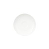 Villeroy & Boch Royal Mokka-/Espresso-Untertasse, Premium Bone Porzellan, Weiß